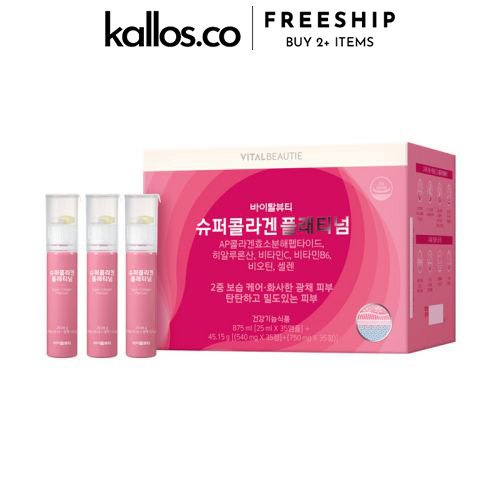 Nước Uống Vital Beautie Super Collagen Platinum - Kallos Vietnam