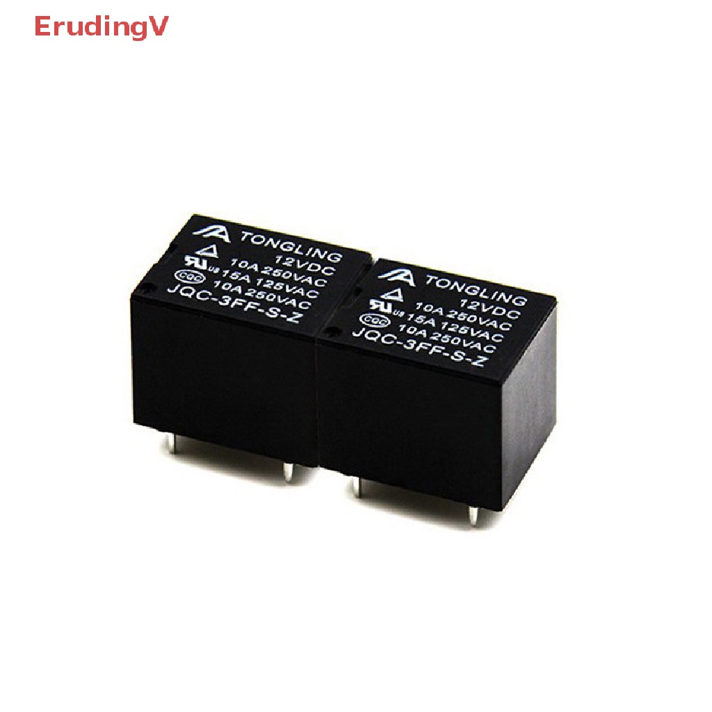 Rơ Le Ô Tô 4Pins 10A DC 5V 12V 24V T73 JQC-3FF-S-H