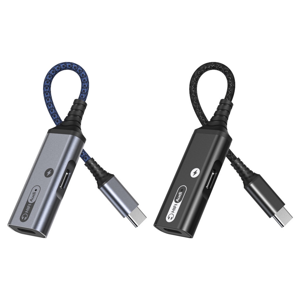 Dây Cáp Chuyển Đổi Cổng Type-C Sang Cổng 3.5mm 2 Trong 1 Tiện Dụng