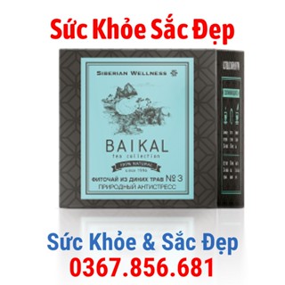 Trà thảo mộc Siberian Baikal tea collection Herbal tea N3 - 30 túi