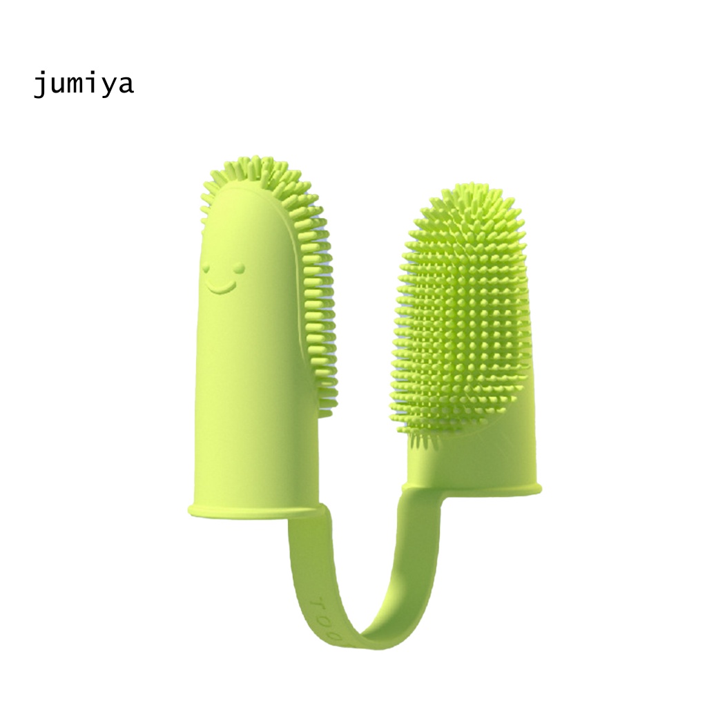 Bàn Chải Đánh Răng Lông Mềm Đeo Ngón Tay Cho Thú Cưng