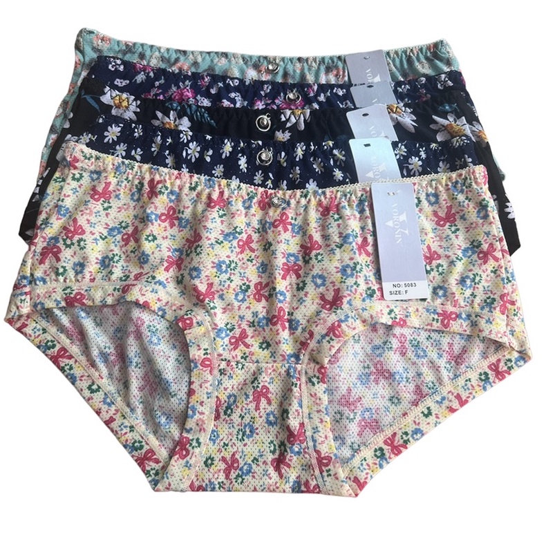 Quần lót Thun Lạnh Thông hơi Hoa Nhí Trẻ trung 5083
