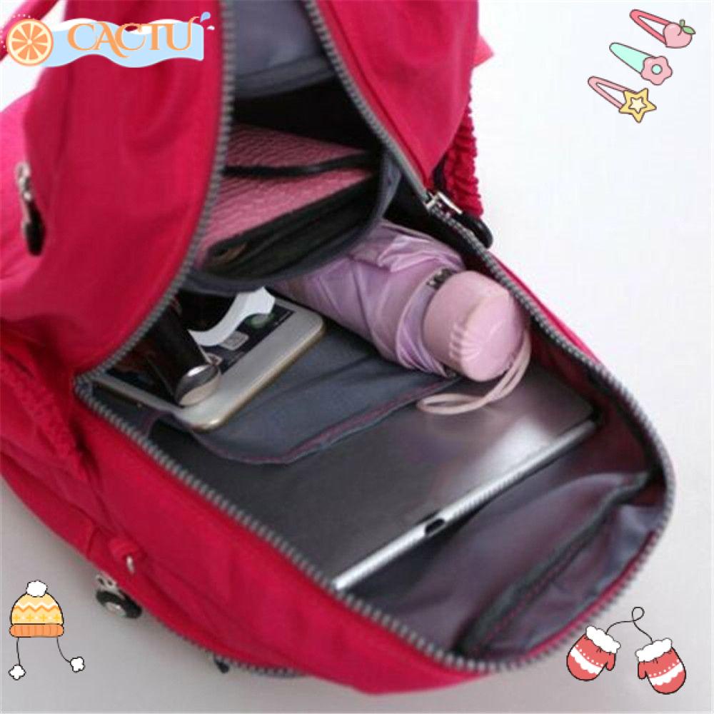 Ba Lô Du Lịch Mini Vải Oxford In Họa Tiết Hoạt Hình Dễ Thương Cho Nữ