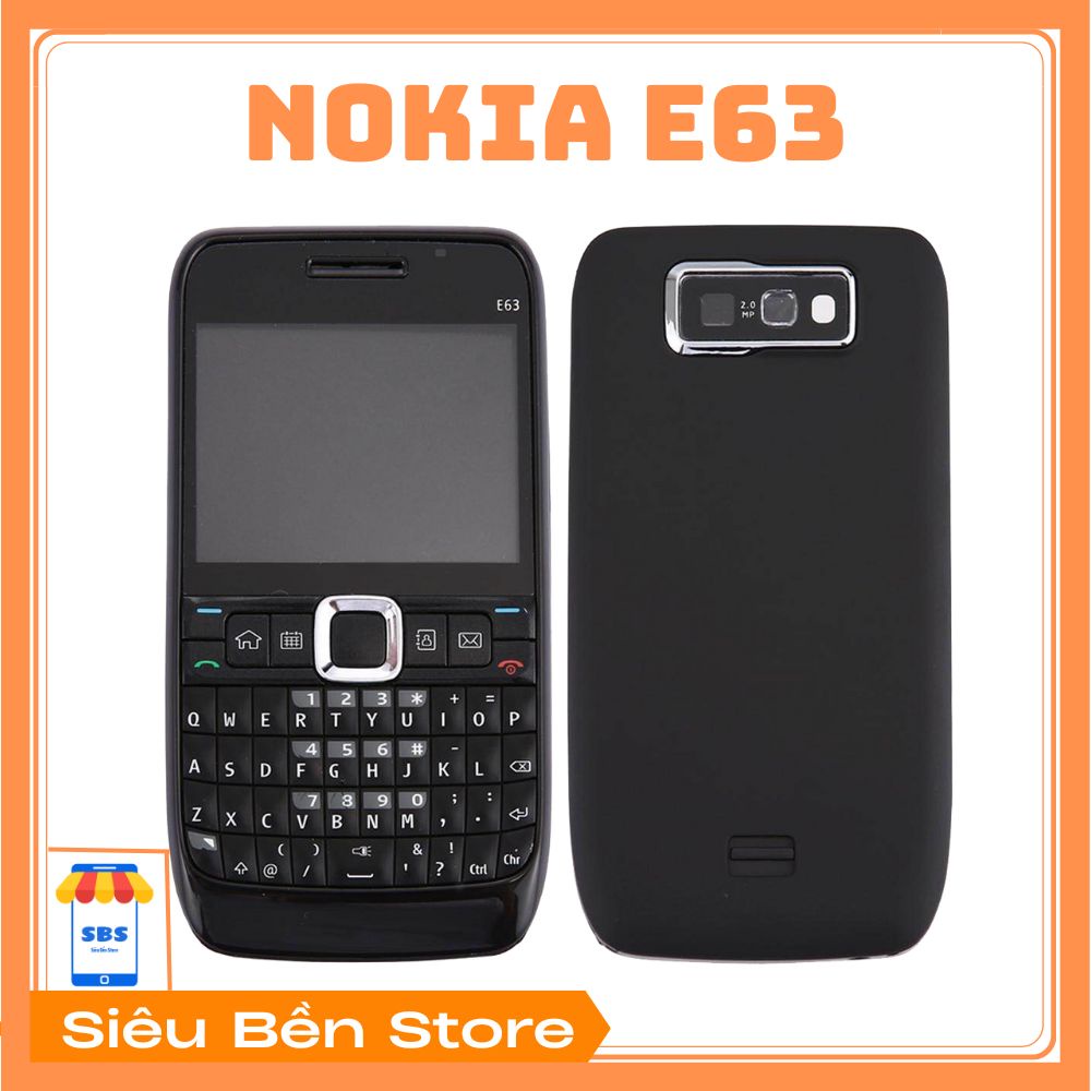 Điện thoại Nokia E63 Chính Hãng - 24 Phím - Đủ Màu - Có Pin Sạc