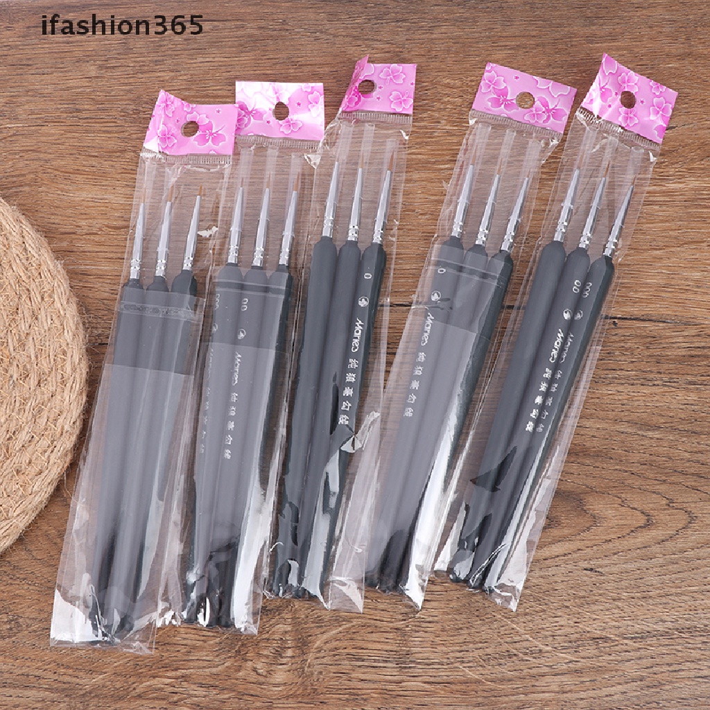 Set 3 Cọ Vẽ Trang Điểm Chuyên Nghiệp ifashion365 0 / 00 / 000