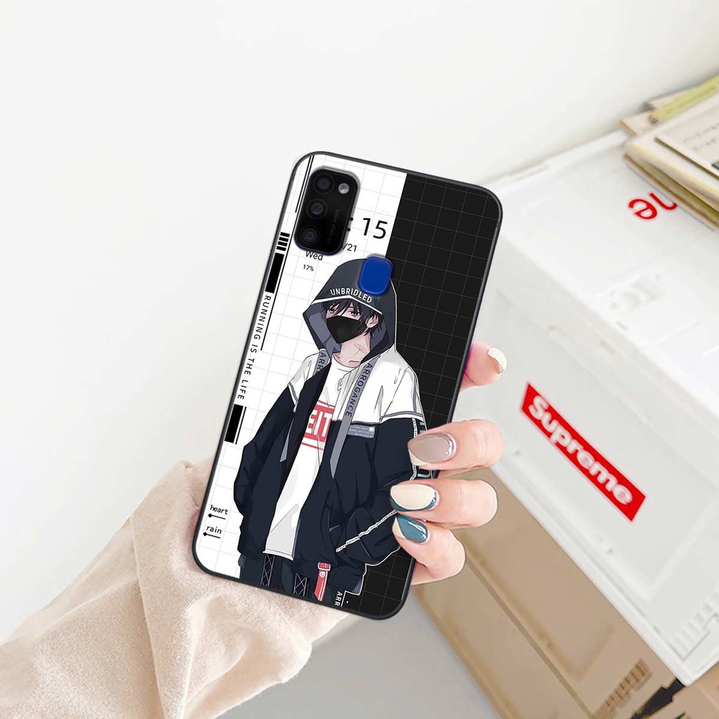Ốp lưng Samsung M21 / M30s hình anime boy girl phong cách thời trang, ốp rẻ đẹp