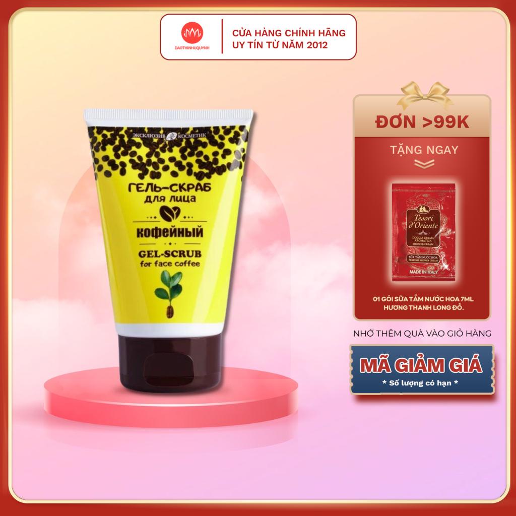 Tẩy Da Chết Mặt Eksklyuziv Kosmetik Gel Scrub For Face Coffee Từ Cà Phê 100g