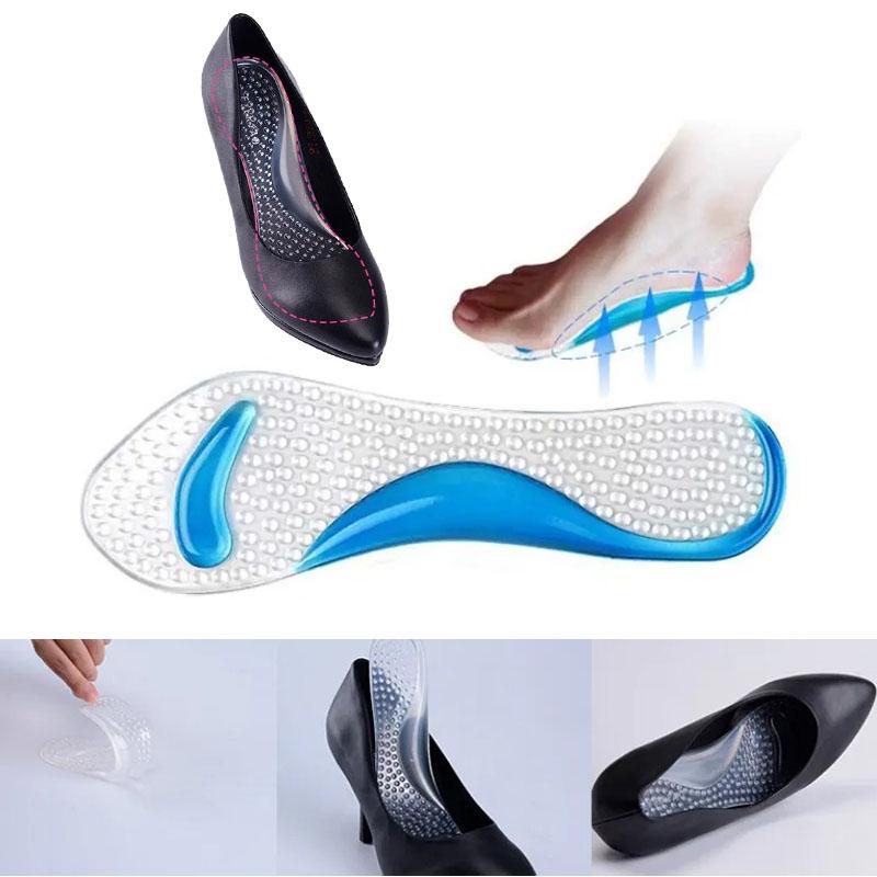 2 Miếng dán lót giày full bàn silicon không màu cho giày dép nữ size 34-40- hickies