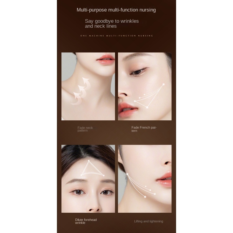 [Dùng Pin] Máy Mát Xa Nâng Và Làm Săn Chắc Da Mặt Đa Chiều HIH