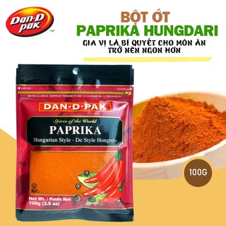 Bột Ớt nguyên liệu quan trọng trong ẩm thực 100g Dan D Pak