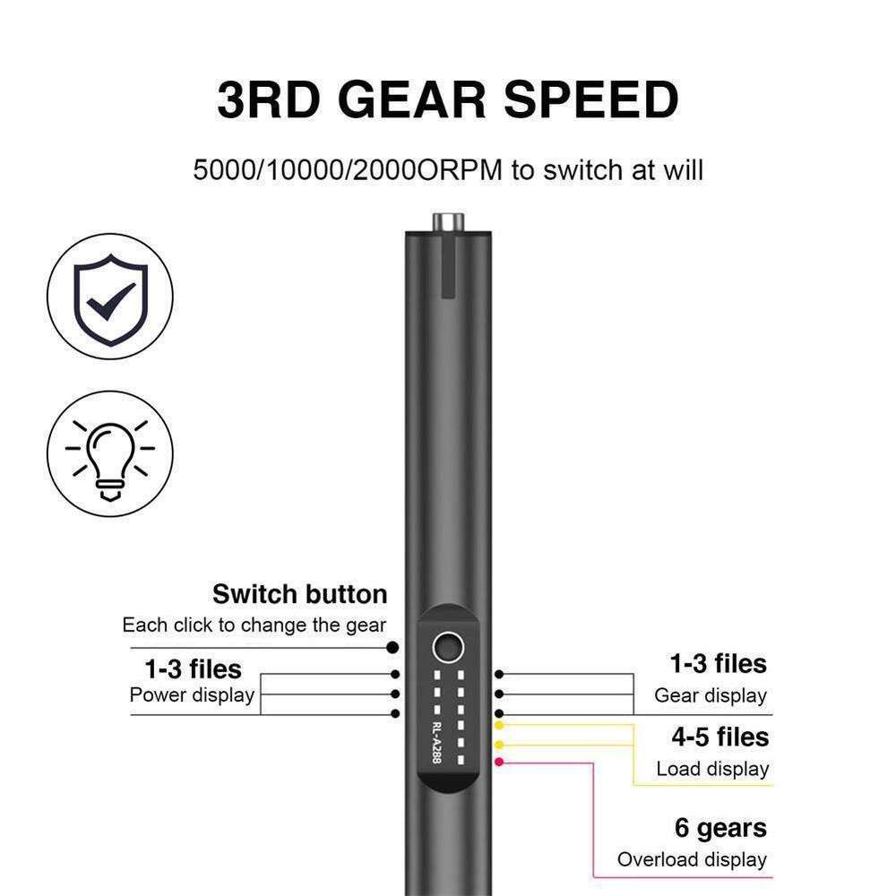 Bộ Dụng Cụ Bút Xoay Điêu Khắc Đánh Bóng Trang Sức / Kính / Kim Loại Sử Dụng Điện