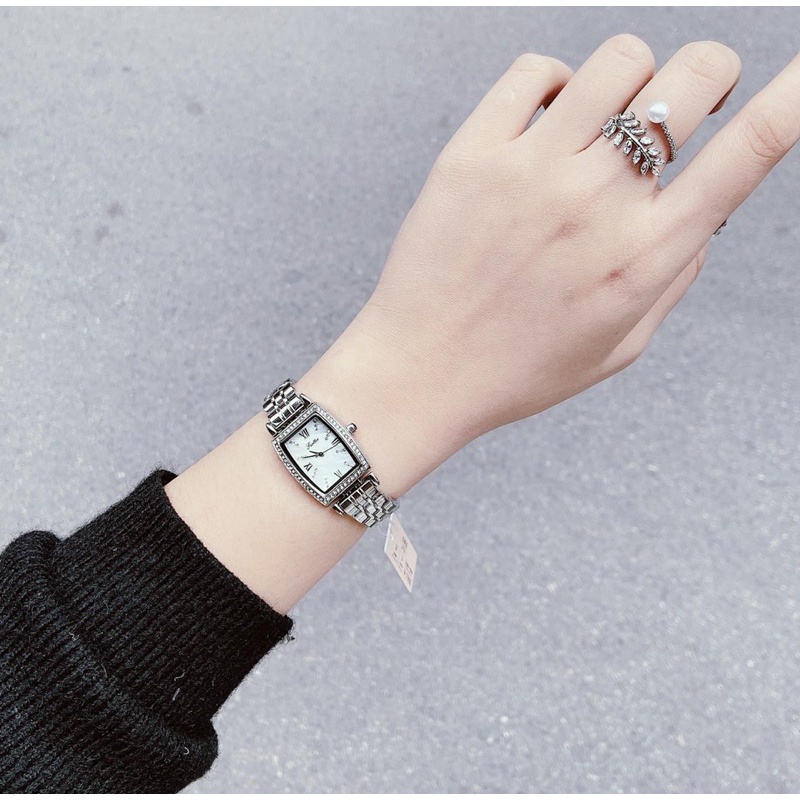 CHÍNH HÃNG] Đồng hồ nữ Scottie 26mm tiểu thư đá bao viền sang trọng Mai Luxury Watch SC9308