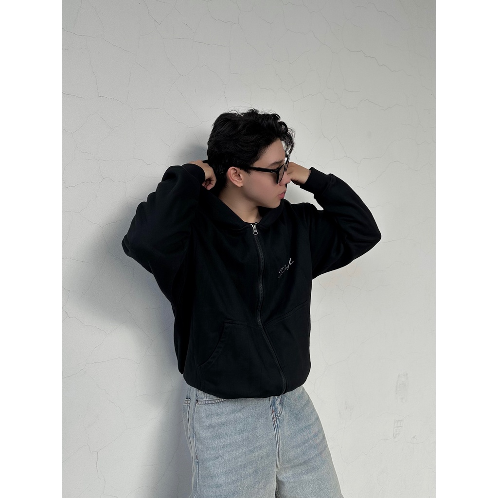 Áo Khoác Hoodie Devlinclo Có Zip - Hoodie Boxy Zip