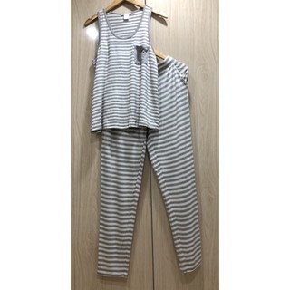 (Size S-M form to) Bộ đồ ngủ cotton xuất dư