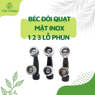  BÉC ĐEN QUẠT ĐÔI D5 K5 CÔNG NGHỆ NHẬT PHUN SƯƠNG 1 2 3 LỖ TƯỚI CÂY 