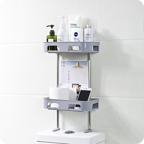 ⛔FREESHIPXTRA⛔ Kệ 2 tầng để trên toilet (LOẠI 2 TẦNG - LOẠI TRÊN TOILET)
