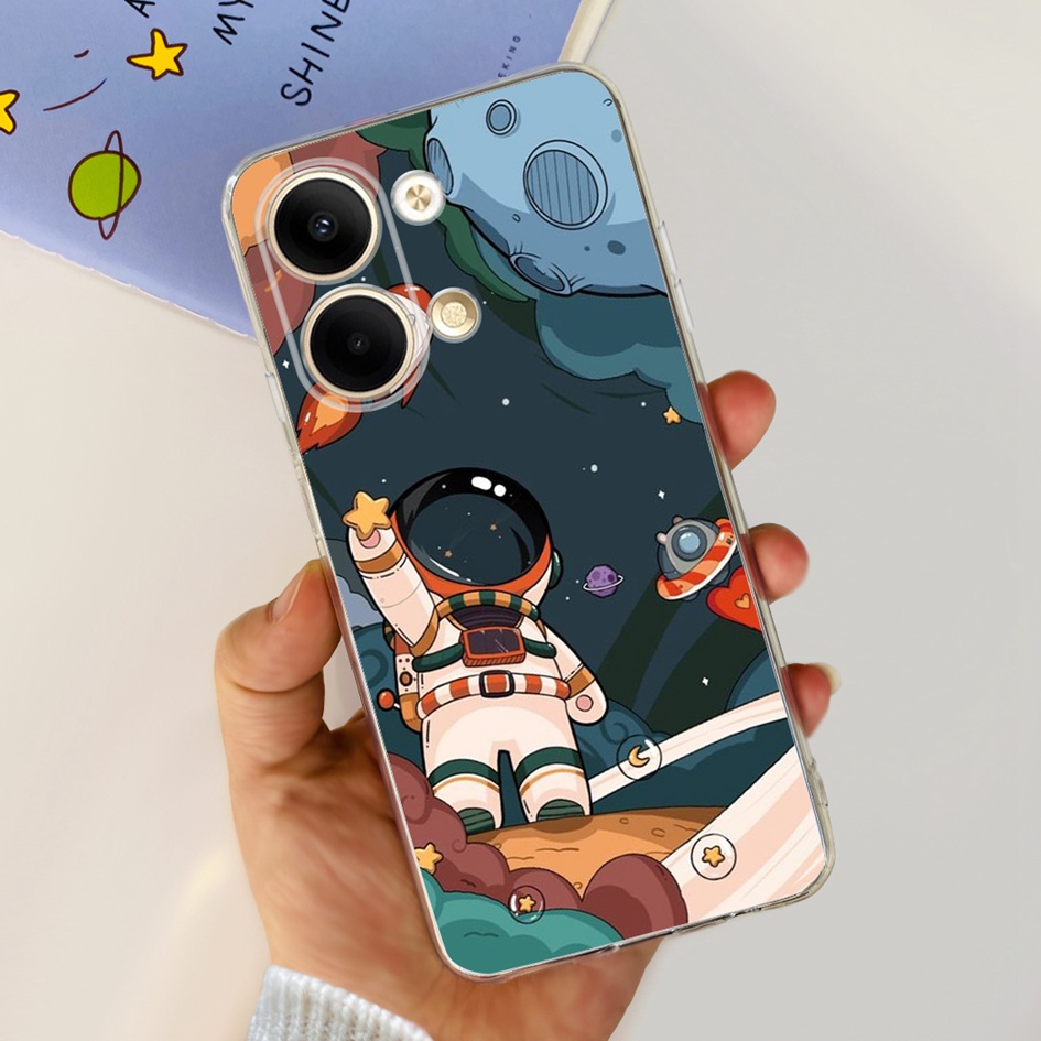 Ốp Điện Thoại TPU Mềm Họa Tiết Hoa Thời Trang Cho OPPO Reno 9 PHM110 2023 Reno9 Pro 5G Px110 6.7 inch