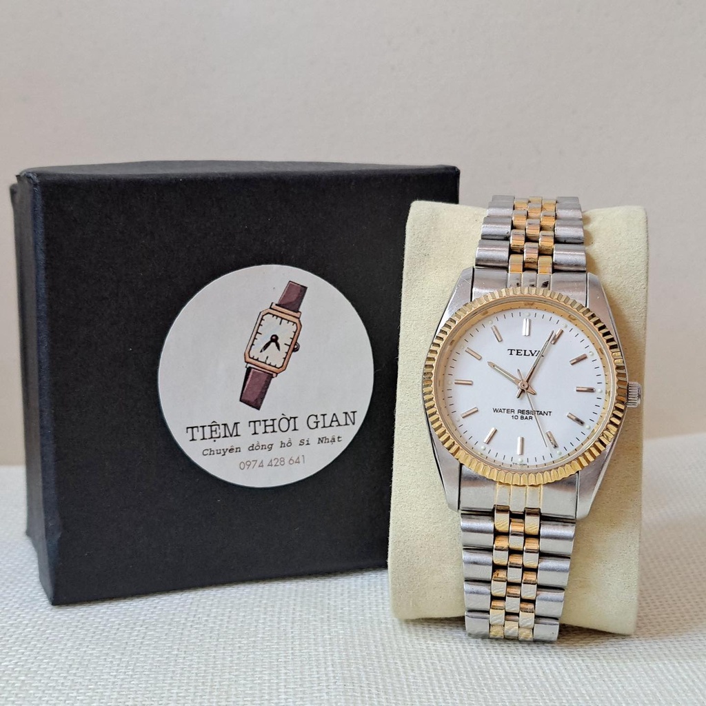 Đồng hồ SI Nhật - Nam - TELVA - Thương hiệu nội địa Nhật