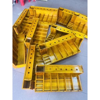 Khay gỗ đựng Tông đơ