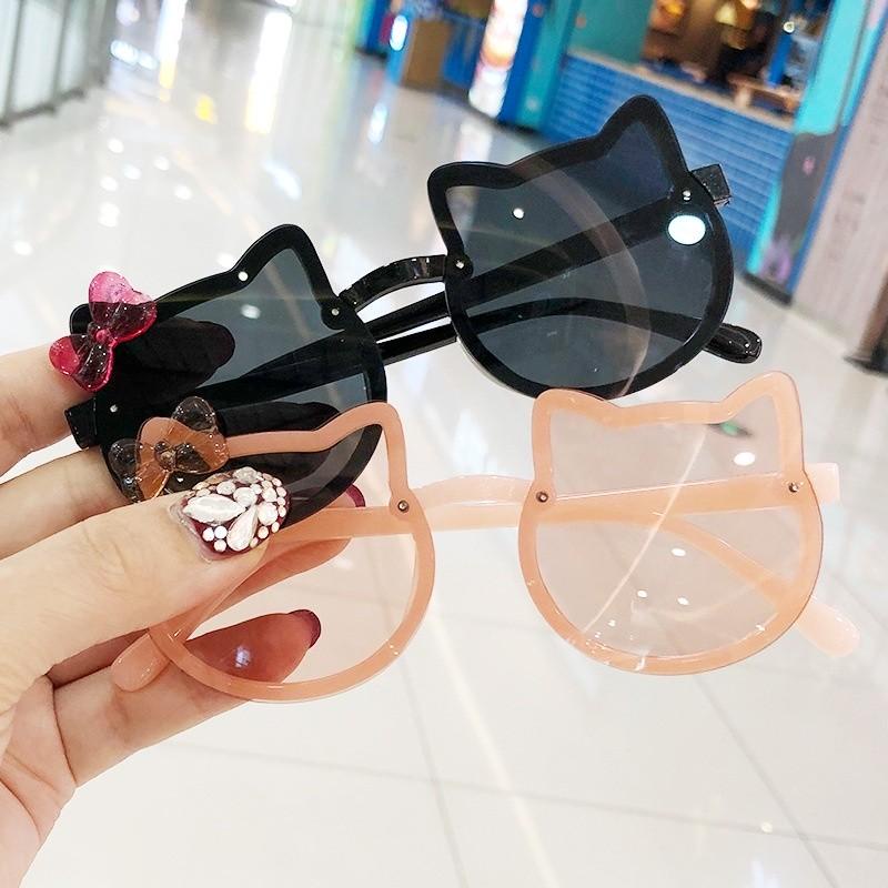 PVN57848 Kính râm trẻ em hoạt hình , kính chống tia cực tím UV kiểu dáng đáng yêu cho bé