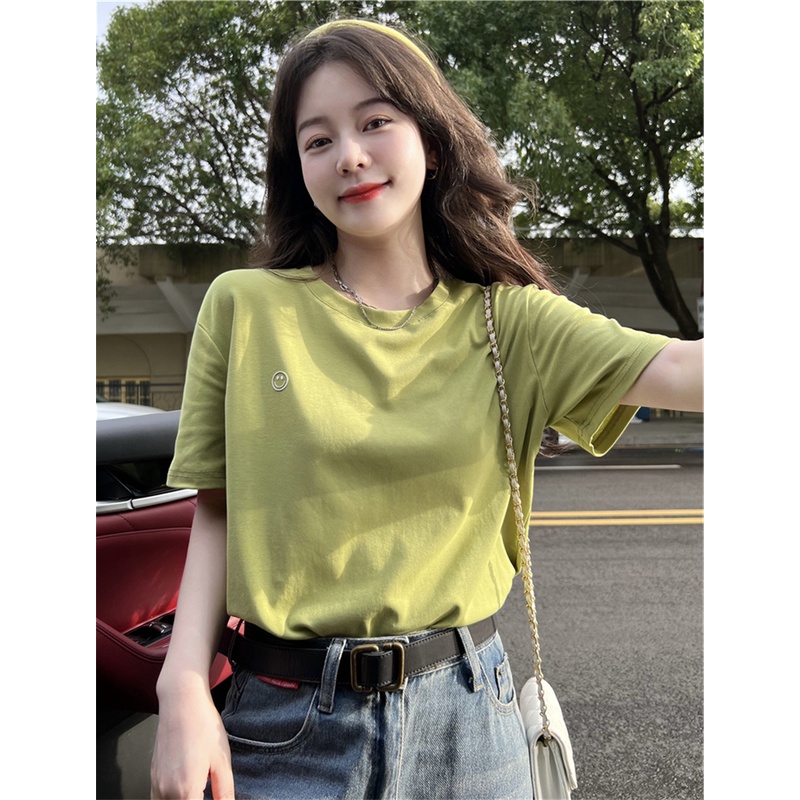 Áo thun NRVP ngắn tay dáng ôm thời trang cho nữ