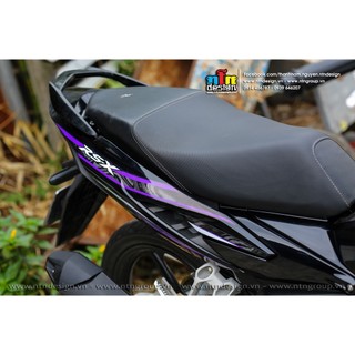 Tem Winner X - mẫu RSX 2023 (Tím Đen)