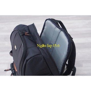 Balo máy ảnh Case Logic full photo.
