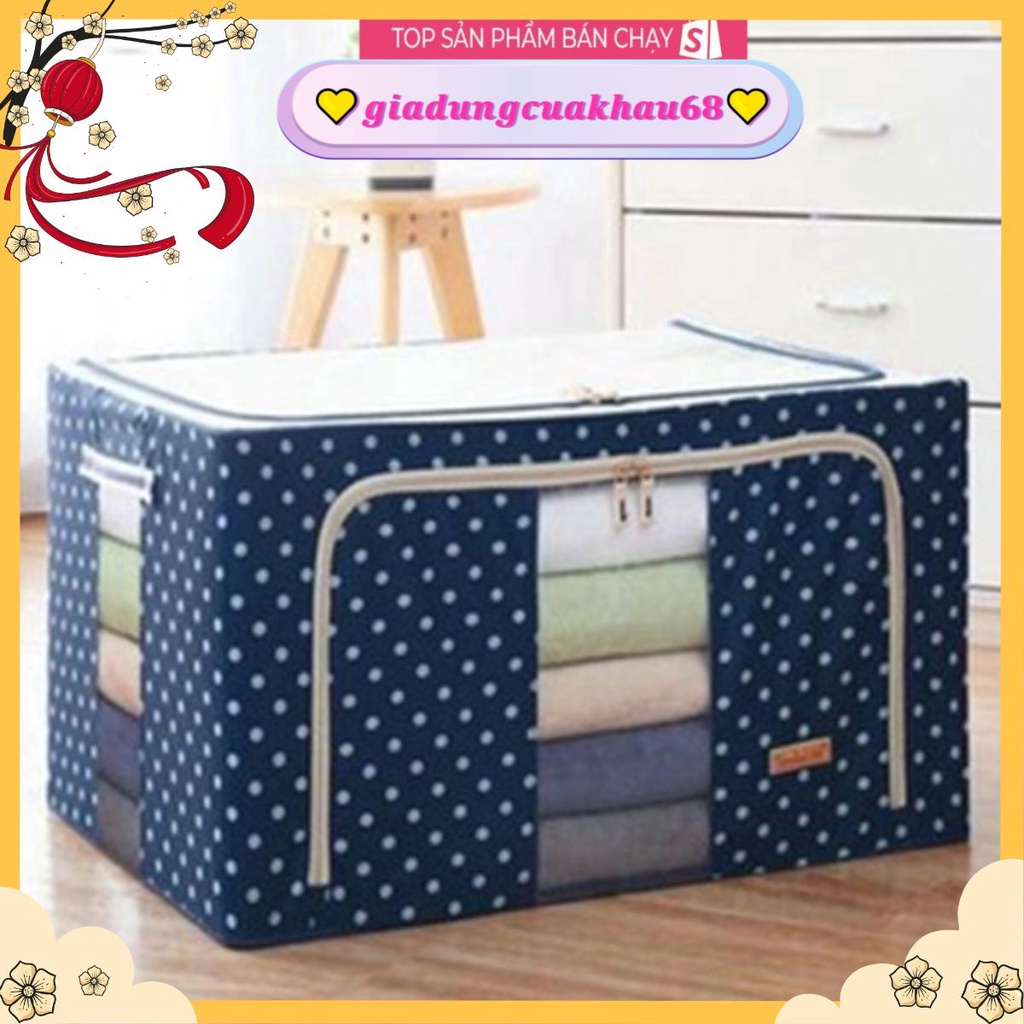 (Bán Buôn Sỉ) TÚI ĐỰNG CHĂN MÀN KHUNG SẮT CỨNG CÁP CHỐNG ẨM, HỘP ĐỂ ĐỒ CHỐNG BỤI CAO CẤP💛𝒈𝒊𝒂𝒅𝒖𝒏𝒈𝒄𝒖𝒂𝒌𝒉𝒂𝒖𝟔𝟖💛