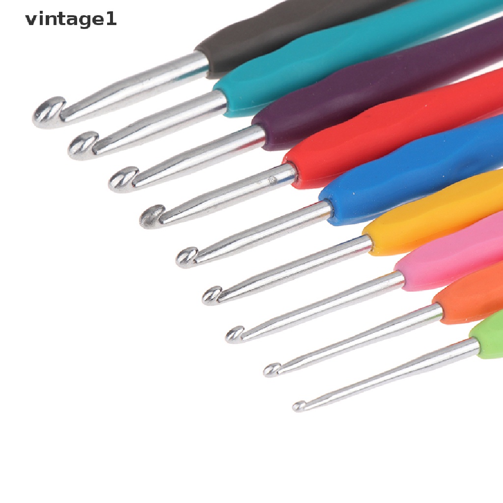 1  1 Chiếc 2.0-6.0Mm Cán Cao Su Mềm Để Đan Móc