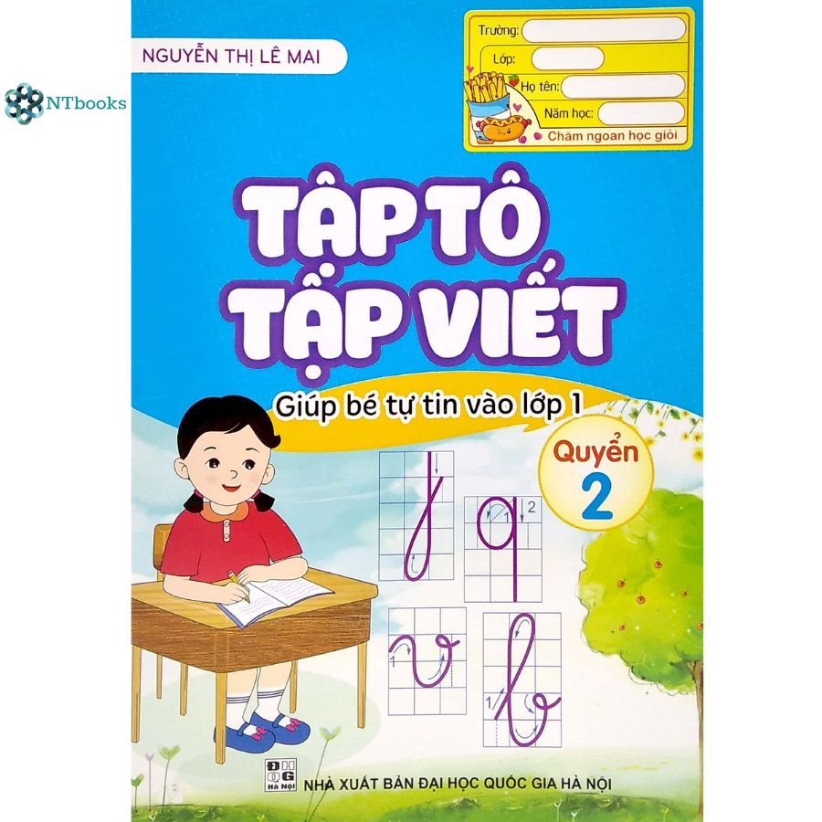 Sách - Combo 3 cuốn Tập tô tập viết giúp bé tự ti vào lớp 1 - Quyển 1 + Quyển 2 + Quyển 3