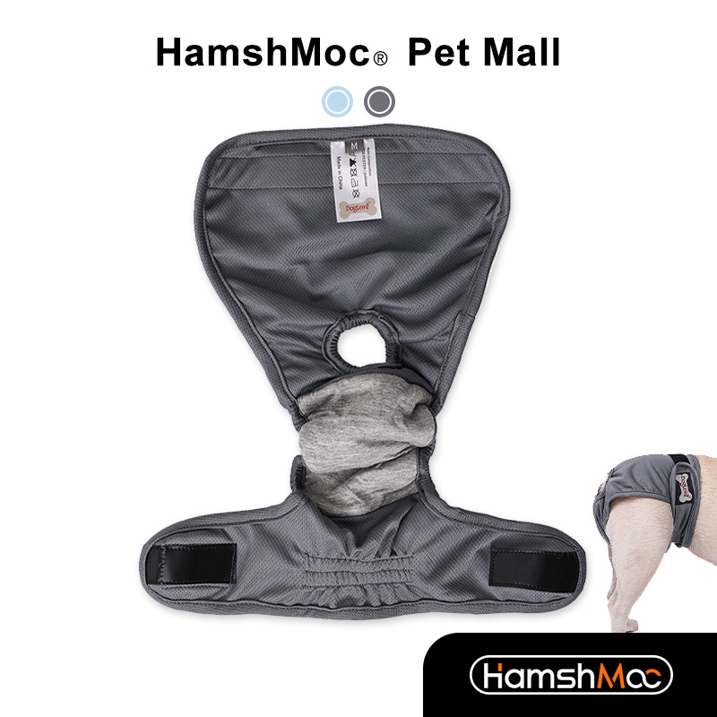 HamshMoc Tã Quần Sooc Sinh Lý Độ Thấm Hút Cao Thoáng Khí Tùy Chỉnh Tiện Dụng Cho Cún Cưng