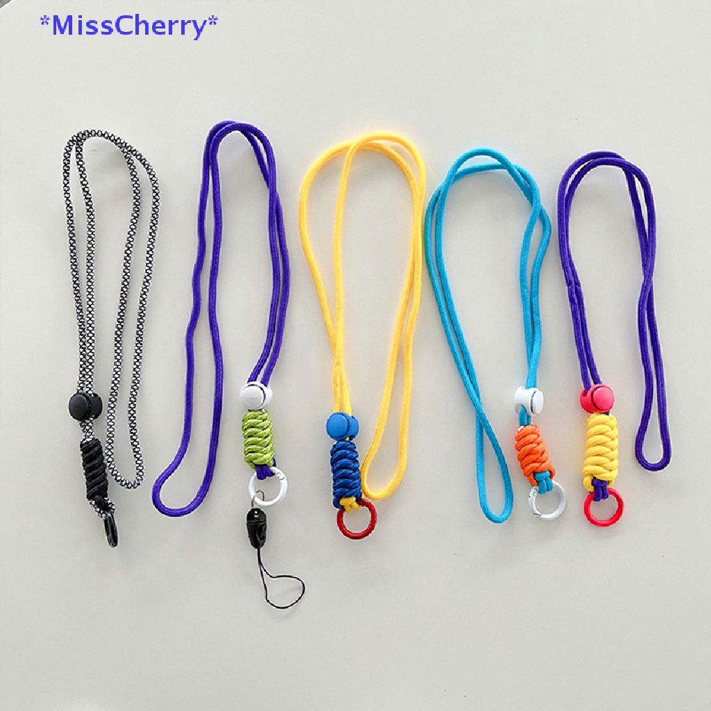 Mchy &gt; Dây Đeo Điện Thoại Co Giãn Nhiều Màu Sắc Có Móc Cổ Mới