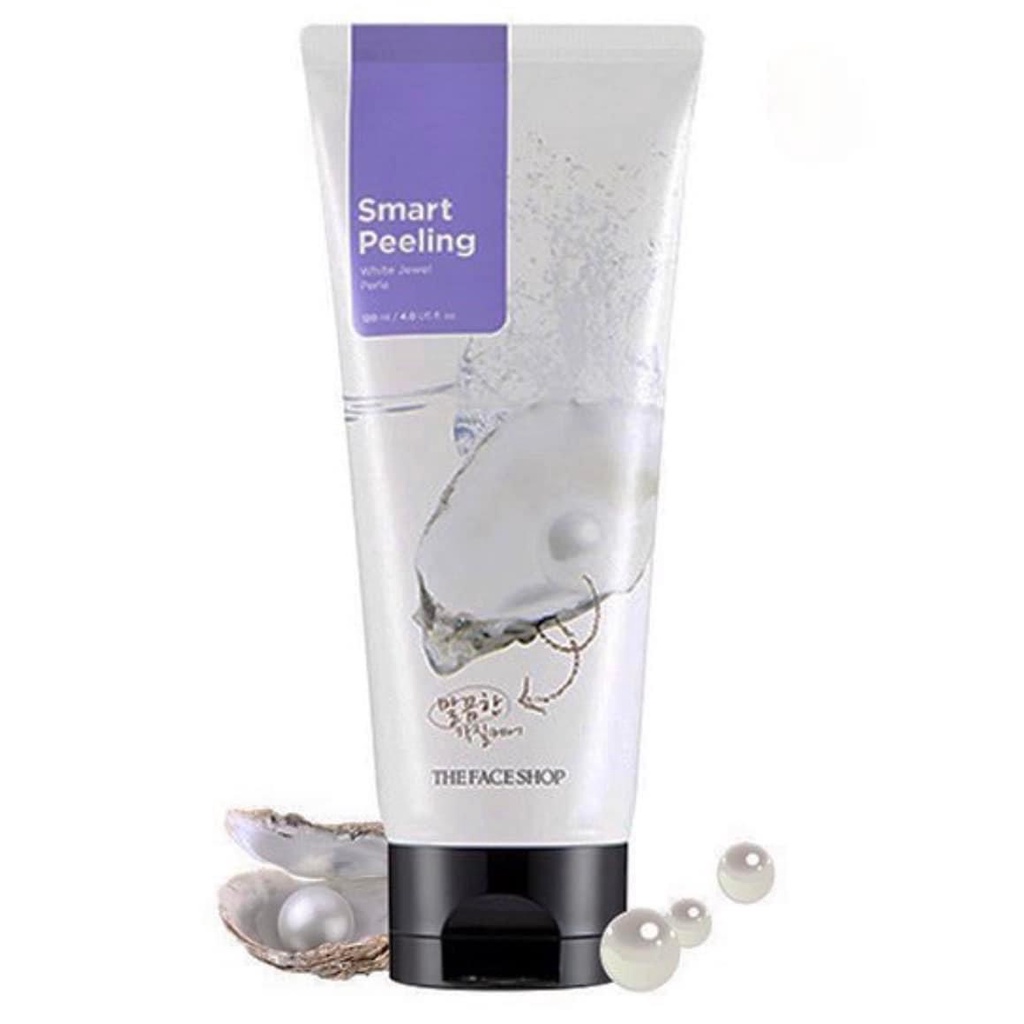 Tẩy Tế Bào Chết Thefaceshop Smart Peeling White Jewel Peeling 120ml