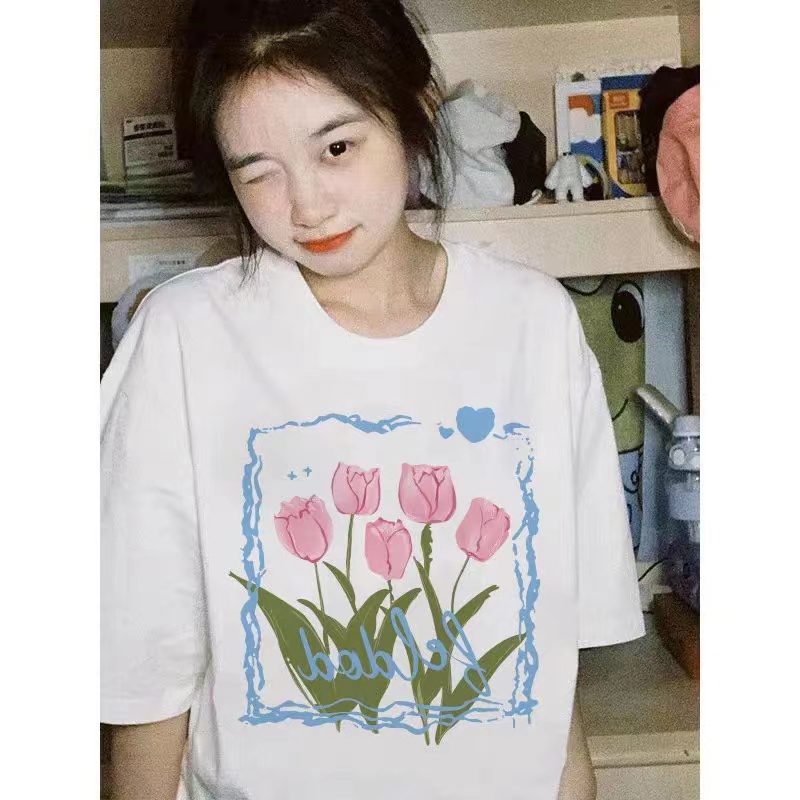 NRVP Áo Thun 100% Cotton Tay NgắN Plus Size 5XL