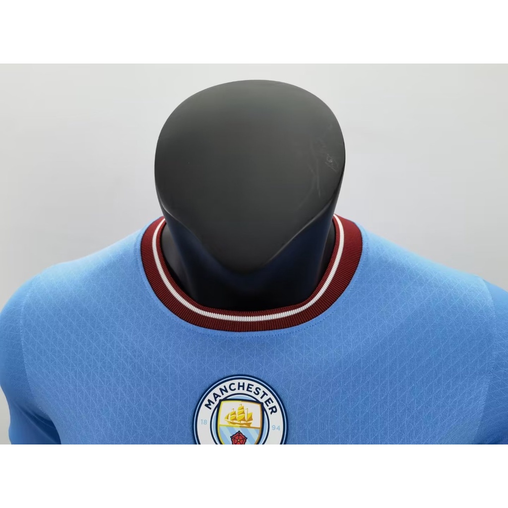 Áo Thun Tay Ngắn In Chữ Manchester City 2223 Thời Trang Chất Lượng Cao