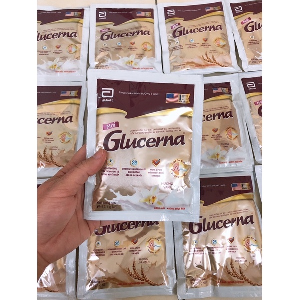 Sữa gói Glucerna tiện lợi