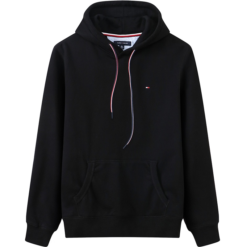 Tomm Áo hoodie Chui Đầu Dáng Rộng Tommy + Thẻ Treo Thời Trang Thu Đông Cho Nam
