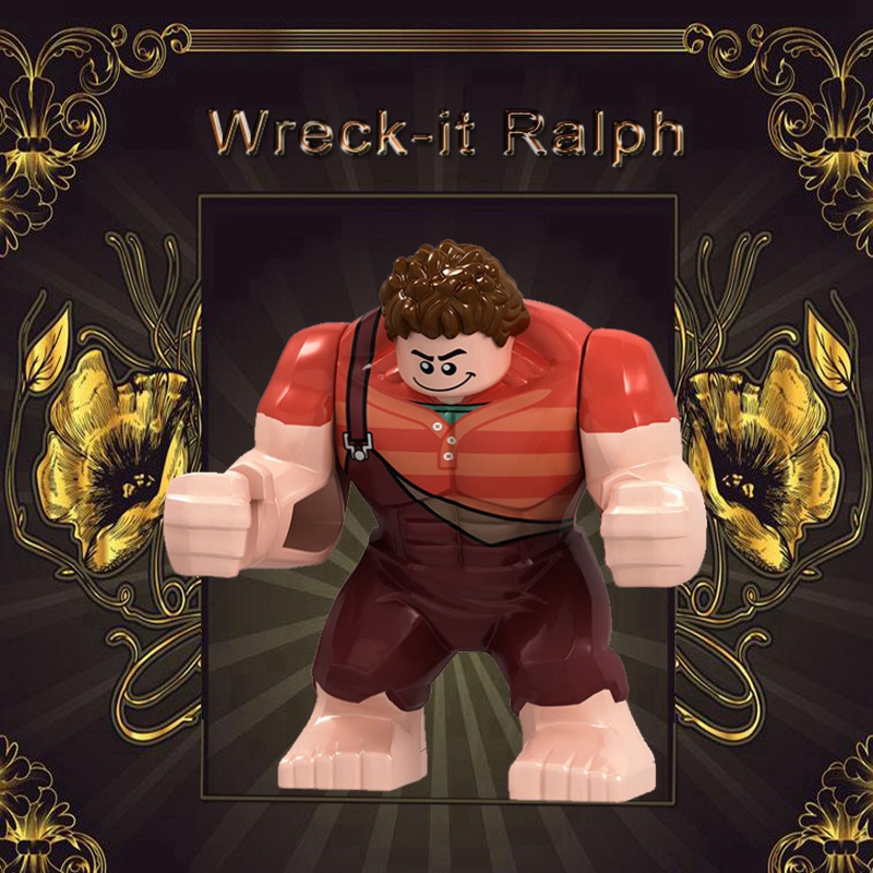 Bộ Đồ Chơi Lắp Ráp Mô Hình Nhân Vật Ralph Anime Cho Bé