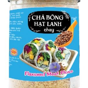 Chà bông hạt lanh chay âu lạc 80g