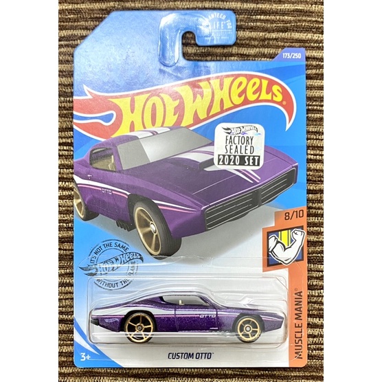 Xe Hot wheels Chính Hãng/ Mẫu xe Custom OTTO (Factory seal)