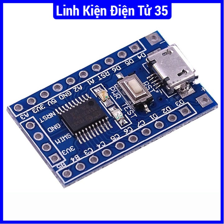 Kit phát triển STM8S103F3P6 hỗ trợ giao tiếp UART/SPI/I2C ổn định, độ bền cao, giảm giá thành hệ thống
