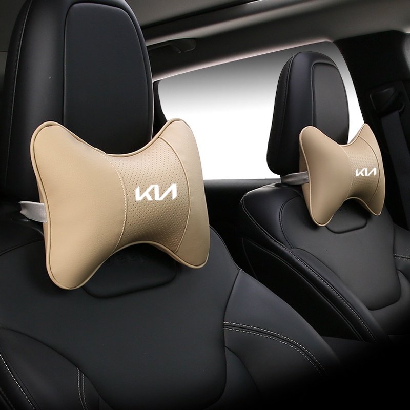 Gối Tựa Đầu Bằng Da Thoáng Khí Cho Kia Rio 2 3 4 X Line Kombi Sedan K2 K3 K4 K5 KX1 KX3 KX5