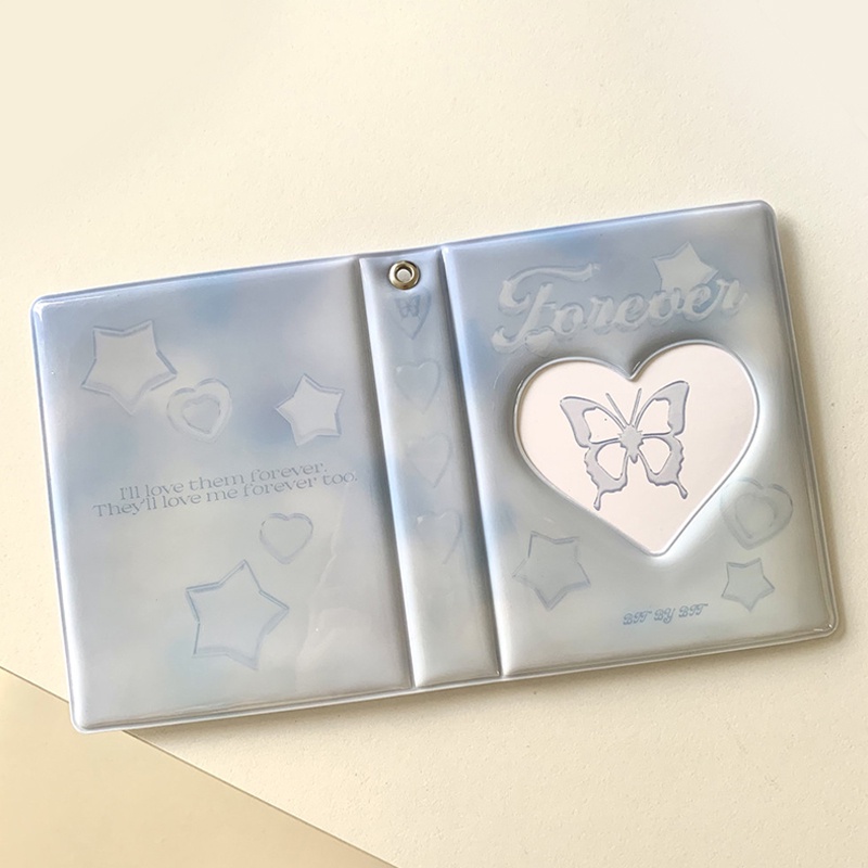 Hộp Đựng Thẻ Ảnh 80 Ngăn 3 Inch Thiết Kế Hình Thần Tượng Ngọt Ngào