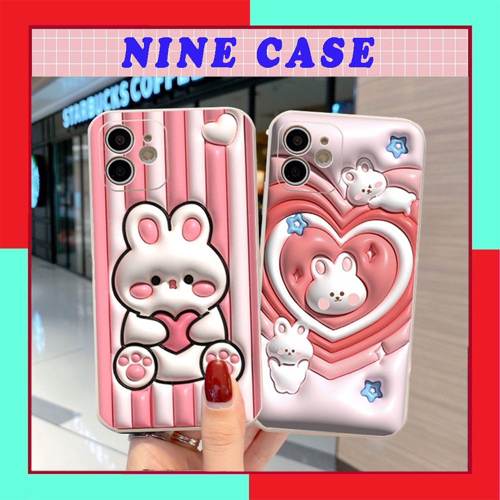 Ốp lưng iphone 3D họa tiết hình gấu 6/6plus/6s/6splus/7/7plus/8/8plus/x/xr/xs/11/12/pro/promax/13/14Promax