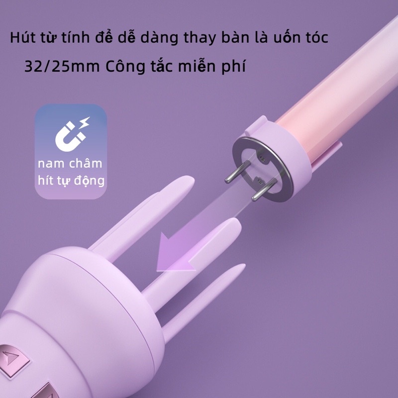 Máy Uốn Tóc Tự Động Thế Hệ Thịnh Hành 4Gen