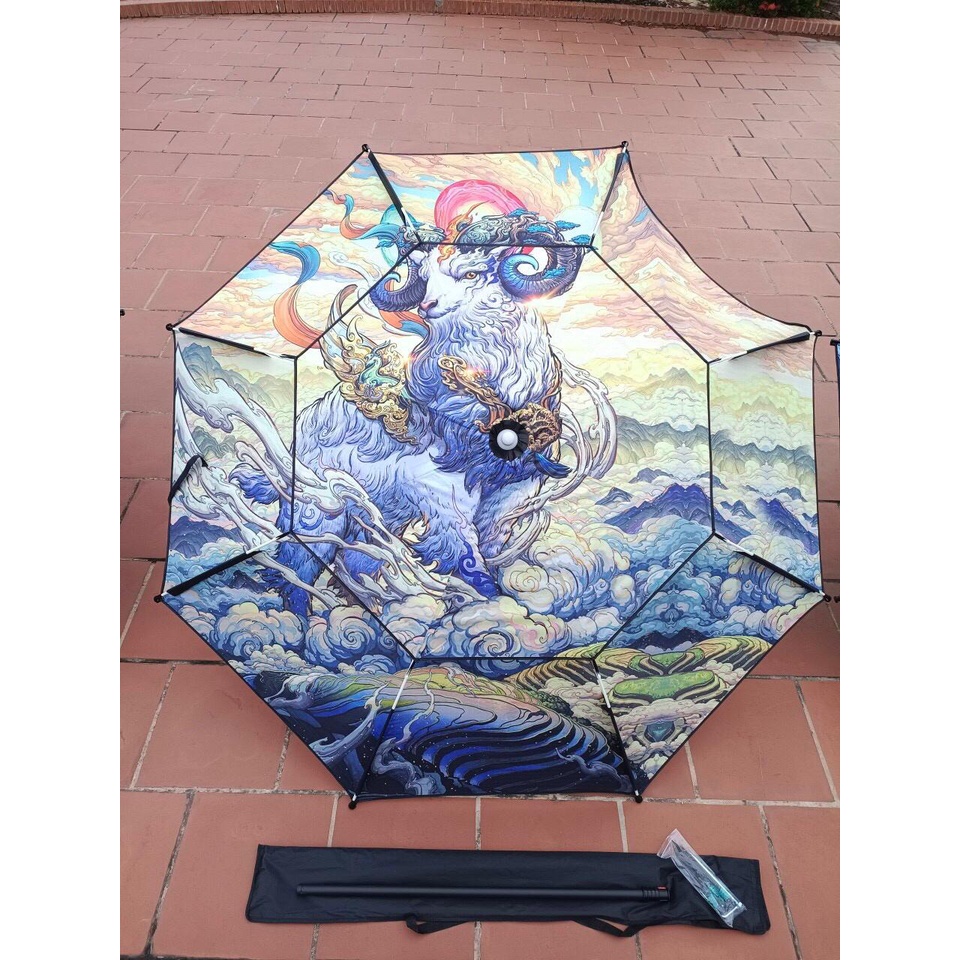 Ô CÂU CÁ LINH THÚ [hình thật] 2m2 cao cấp