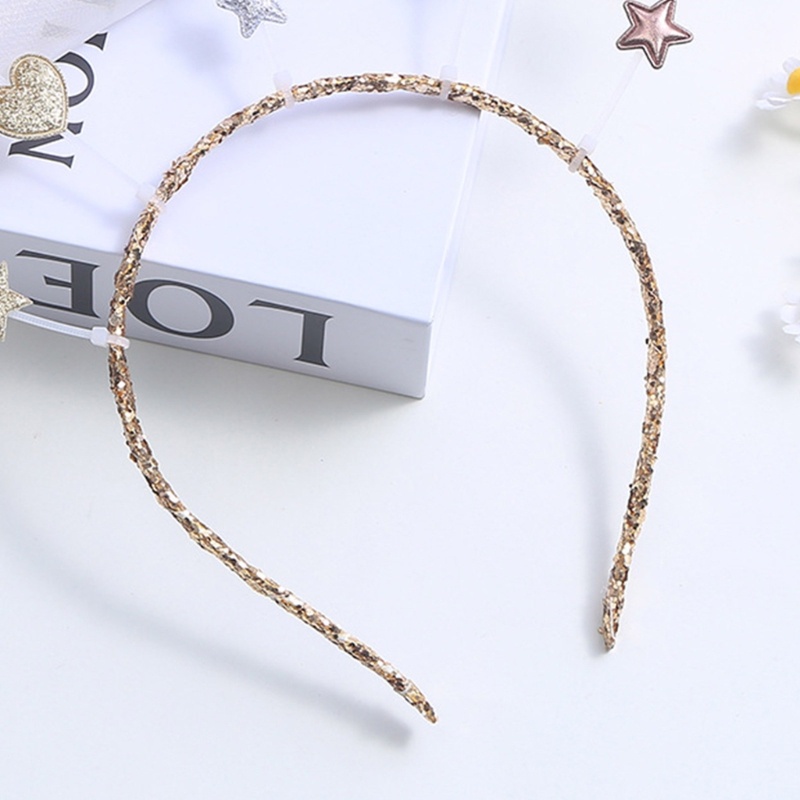 Băng Đô Hình Ngôi Sao / Trái Tim Đính Kim Sa Lấp Lánh Kiểu Năm Mới Cho Người Lớn