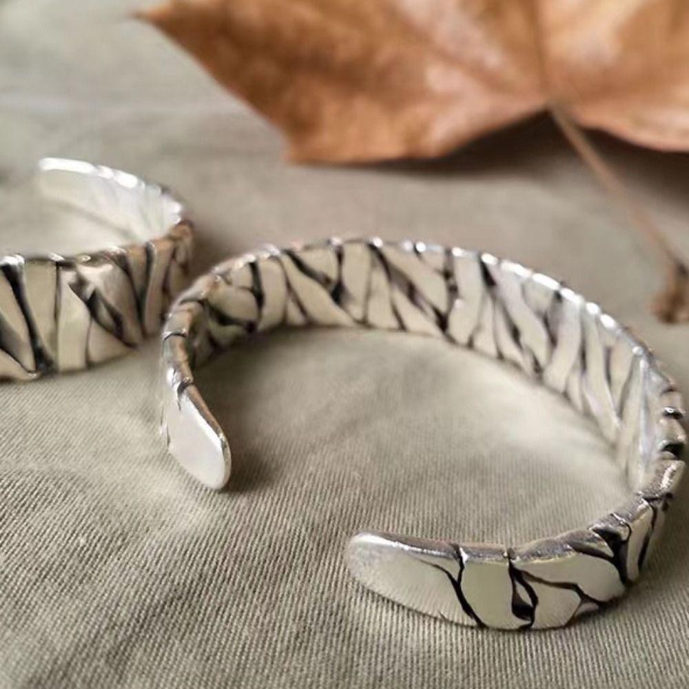 DANES Vòng Đeo Tay Dạng Mở Thiết Kế Tinh Tế Thời Trang Cho Nam