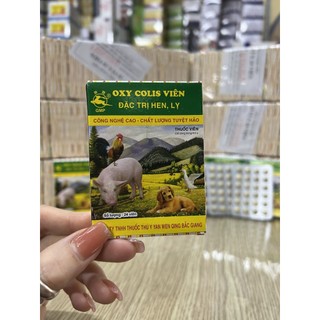 OXY COLIS tiêu chảy gà đá.