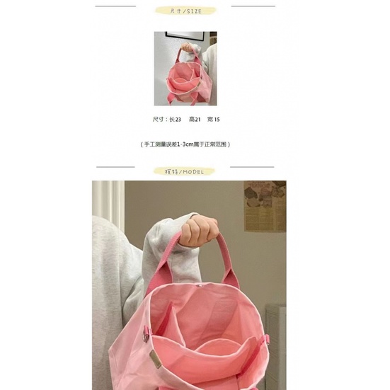 Túi Xách Cỡ Lớn Đa Năng Phong Cách Nhật Bản